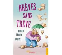 Brèves sans trêve - Didier Lucien Poppé - Jets D'encre - broché - Recueil