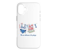 Brevet 2026 Vacances on se Retrouve à la Plage Félicitation Coque pour iPhone 16 Plus