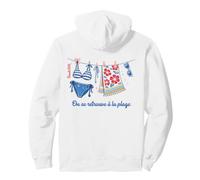 Brevet 2026 Vacances on se Retrouve à la Plage Félicitation Sweat à Capuche