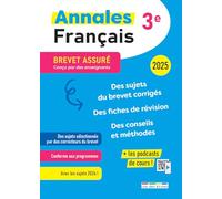 Annales Brevet Français 3e