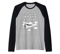 Brevet de pilote, passionné d'aviation drôle Manche Raglan
