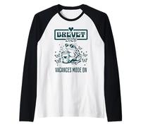 Brevet des collèges 2026 Vacances Mode on Grenouille Vintage Manche Raglan