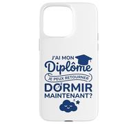 Brevet Humour Dodo Étudiant Bac Bachelier J’AI Mon Diplôme Coque pour iPhone 15 Pro Max