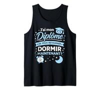 Brevet Humour Dodo Étudiant Bac Bachelier J’AI Mon Diplôme Débardeur