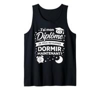 Brevet Humour Dodo Étudiant Bac Bachelier J’AI Mon Diplôme Débardeur