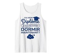 Brevet Humour Dodo Étudiant Bac Bachelier J’AI Mon Diplôme Débardeur