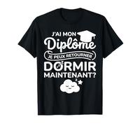 Brevet Humour Dodo Étudiant Bac Bachelier J’AI Mon Diplôme T-Shirt