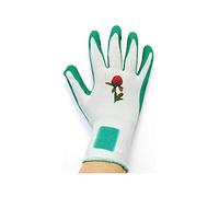 Brevet NoLost - KELI Protect 142063 Gants pour Jardinage, Femina, Vert, Taille 8 - Taille unique, Gants de Protection enduit Latex support nylon