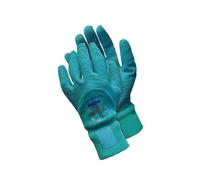 Brevet NoLost - KELI Protect 142073 Gants Rosier pour Jardinage, Epineux, Vert, Taille 10, Gants de Protection enduit Latex support coton -