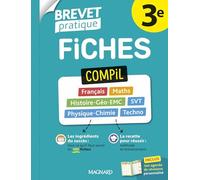 Brevet Pratique 2026 - Compil de fiches 3e Examen 3e: 145 fiches détachables pour réussir l'épreuve