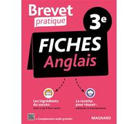 Brevet Pratique Fiches Anglais 3e Brevet 2025: L'essentiel pour réussir l'Anglais 3e en 35 fiches efficaces
