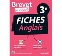 Brevet Pratique Fiches Anglais 3e Brevet 2025: L'essentiel pour réussir l'Anglais 3e en 35 fiches efficaces