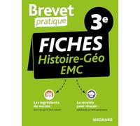 Brevet Pratique Fiches Histoire-Géographie-EMC 3e Brevet 2026