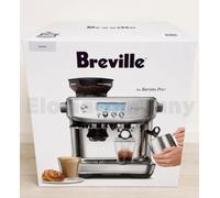 Breville Barista Express Impress BES876BSS Blanc Machine à expresso Moulin 220 V