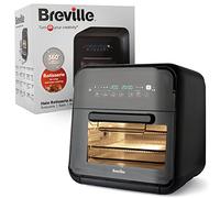 Breville Halo Rotisserie friteuse à air numérique extra large 10L - Noir et Gris VDF127X