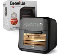 Breville Halo Rotisserie friteuse à air numérique extra large 10L - Noir et Gris VDF127X