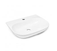 Brevis Lavabo suspendu avec trou pour robinetterie, 50x38,5x12cm (SATBRE5038R)