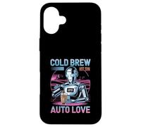Brew Hot Sun Auto Love Style Robot Coque pour iPhone 16 Plus