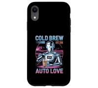 Brew Hot Sun Auto Love Style Robot Coque pour iPhone XR