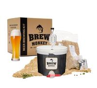 Brew Monkey® Kit de Brassage Bière Blanche | Kit Base de 5L | 5,7% Alc. | Kit Fabrication Bière | Idée Cadeau Homme | Kit Bière | Coffret Cadeau Hommes | Cadeau Noel Homme