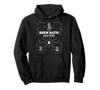 Brew Ratio Matters Rituel Barista Café Maison Sweat à Capuche