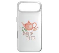 Brew Up The Tea Design Jolie théière pour buveurs de thé Coque pour iPhone Air