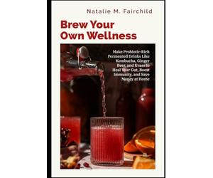 Brew Your Own Wellness: Make Probiotic-Rich Fermented Drinks Like Kombucha, Ginger Beer, and Kvass to Heal Your Gut, Boost Immunity, and Save Money at Home