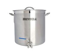 Brewferm® cuve de brassage inox 35 l avec robinet à boisseau sphérique (36 x 36 cm)