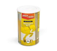 Brewferm - Kit de bière Belgian Wit - Kit Biere a Faire soi Meme - 15 litres - Rafraîchissante, légère et Blonde