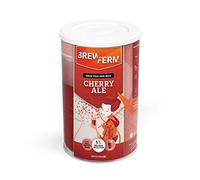 Brewferm - Kit de bière Cherry Ale - Kit Biere a Faire soi Meme - 9 litres - Une bière cuivrée à la Cerise légèrement Acide, mais au goût sucré, avec Un arôme Fin et Une Mousse Pleine