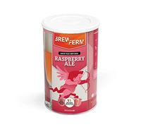 Brewferm - Kit de bière Raspberry Ale - Kit Biere a Faire soi Meme - 12 litres - Bière rafraîchissante à l'arôme délicieusement délicat de Framboise