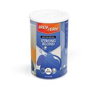 Brewferm - Kit de bière Strong Blond - Kit Biere a Faire soi Meme - 9 litres - Bière dorée à la saveur Douce, mais au caractère Ardent