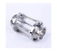 Brewing Diopter 2.5" Tri Clamp x 57mm Pipe OD SUS 304 Stainless Steel Flow Sight Glass Homebrew Beer