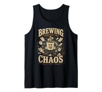 Brewing Through Chaos Design Café Débardeur