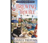 BREWING TROUBLE: A Cozy Witch Mystery with a Talking Cat and a Lighthouse Secret