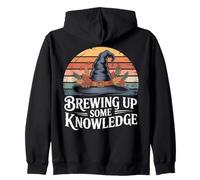 Brewing Up Some Knowledge Halloween Design Sweat à Capuche