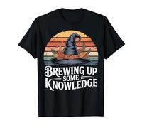 Brewing Up Some Knowledge Halloween Design T-Shirt