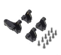 BrewJa Jeu de Supports d'essieux Avant et arrière en Laiton, 4 pièces, maillons de Suspension, Support 8227 for Traxxas TRX4 1/10 RC, pièces de Mise à Niveau de Voiture sur chenilles