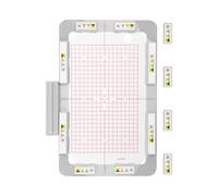 Brewland Cerceau à broder magnétique pour Brother Innov-ís NQ1700E NQ1600E NV880E NV800E Stellaire XJ1 XE1 Dream Machine XV8550D Luminaire XP2 XP3 V3LE Quattro 6000D NQ3600D Babylock (15,2 x 25,4 cm