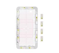 Brewland Cerceau à broder magnétique pour machine Brother PE900 PE800 SE2000 SE1900 Innovis 1250 1250D 700 PE700 PE700II PE770 780D PC6500 Machine Babylock Accord BLR 12,7 x 30,5 cm Cadre