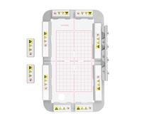 Brewland Cerceau à broder magnétique pour machine Brother SE725 SE700 SE600 SE625 SE630 SE425 SE400 PE550D PE540D PE545 PE535 PE525 NS1750D NS1850D M380D Poolin EOC05 Machine 12 7 x 1 cm Cadre