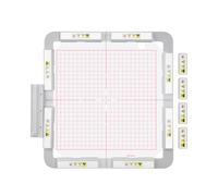 Brewland Cerceau de broderie magnétique pour Brother Innovis Luminaire XP1 Dream Machine XV8500D Babylock Solaris Meridian Altair Destiny Destiny Ⅱ Solaris Vision Machine, 24,1 x 24,1 cm