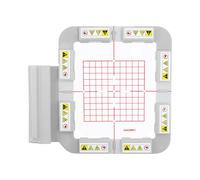 Brewland Cerceau de broderie magnétique pour Brother Innovis NQ1700E NQ1600E NV880E Stellaire XJ1 XE1 Dream Machine XV8550D Luminaire XP2 XP3 V3LE Quattro 6000D 10,2 x 10,2 cm