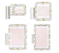 Brewland Cerceaux à broder magnétiques pour machine à broder Brother Innovis NQ1700E NQ1600E NV880E Stellaire XJ1 XE1 Dream Machine XV8550D Luminaire XP2 XP3 V3LE Quattro 6000D (BL4in1-BMK Set)