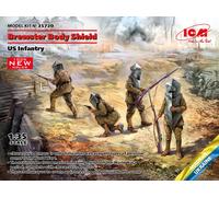 Brewster Body Shield, US Infanterie 1:35 Kit De Modèle En Plastique ICM