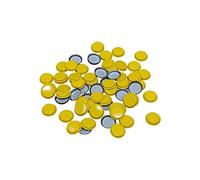 BREWZILLA Lot de 1000 capsules Jaune 26 mm