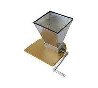 Brewzilla Moulin à malt en acier inoxydable, deux rouleaux, réglable, brassage domestique