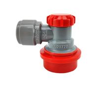 Brewzilla Raccord de baril NC avec raccord de tuyau de 9,5 mm - Push in