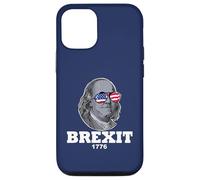 Brexit de 1776 avec Ben Franklin Coque pour iPhone 12/12 Pro
