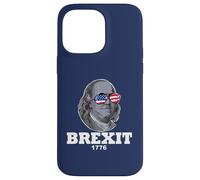 Brexit de 1776 avec Ben Franklin Coque pour iPhone 14 Pro Max
